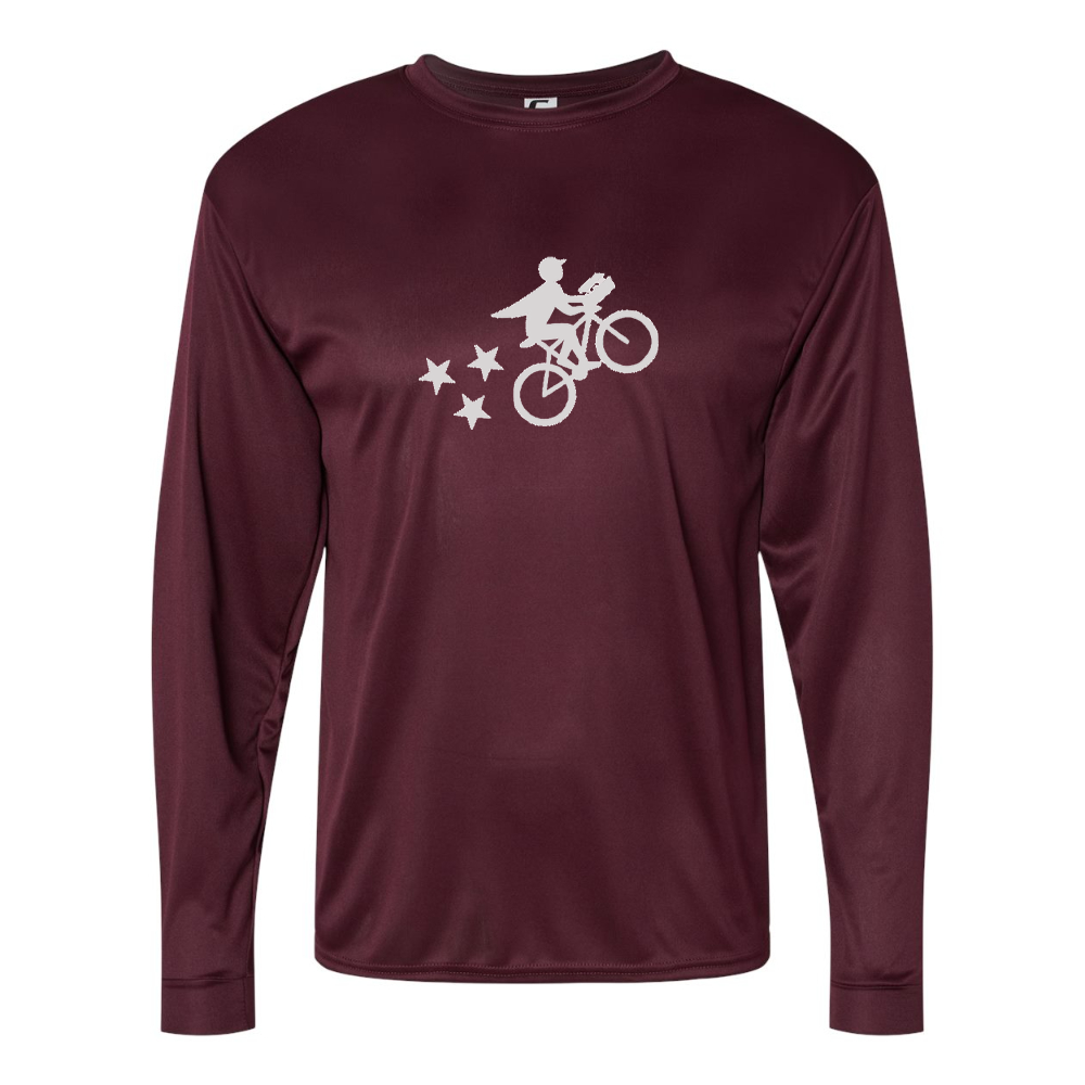 Men's Postmates Bike Performance Long Sleeve T-Shirt