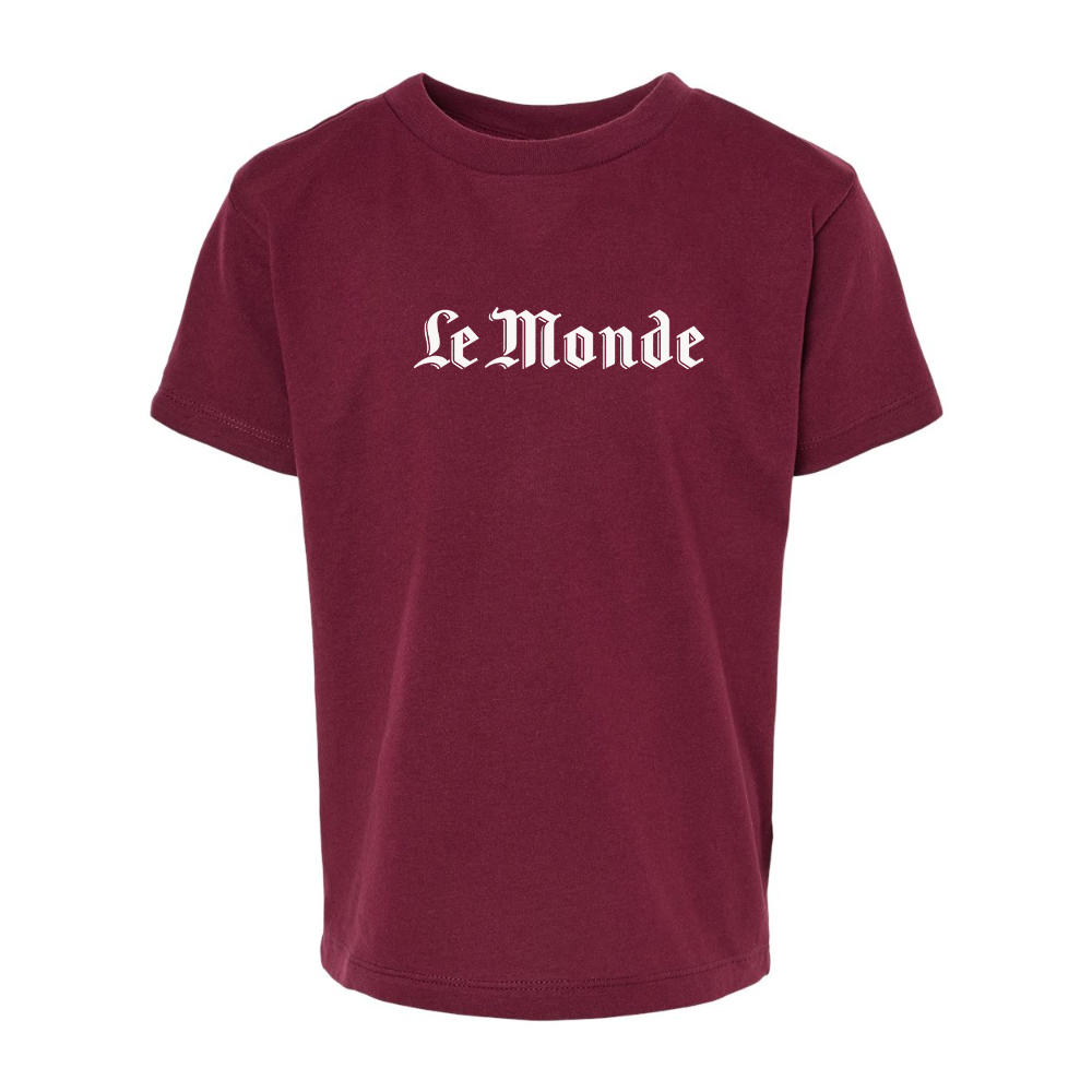 Le Monde BELLA  CANVAS Toddler Jersey Tee
