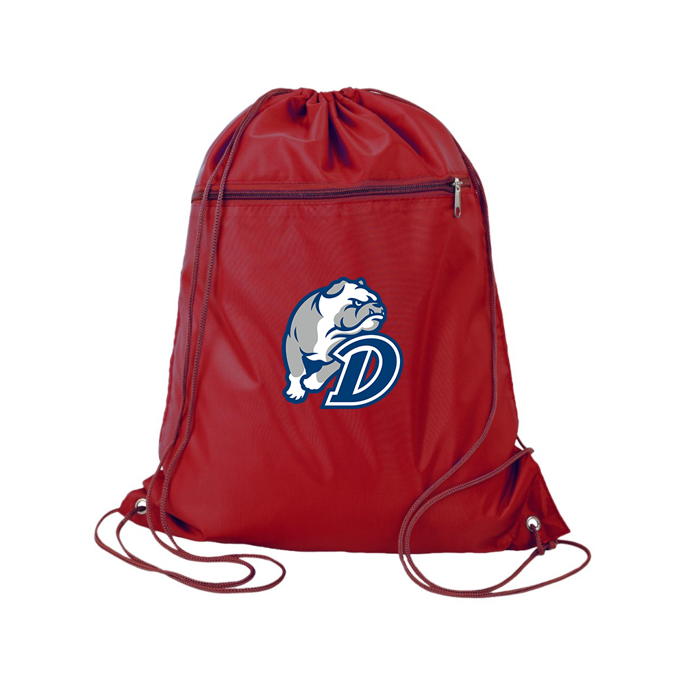 Drake Bulldogs Q-Tees - Polyester Cinchpack