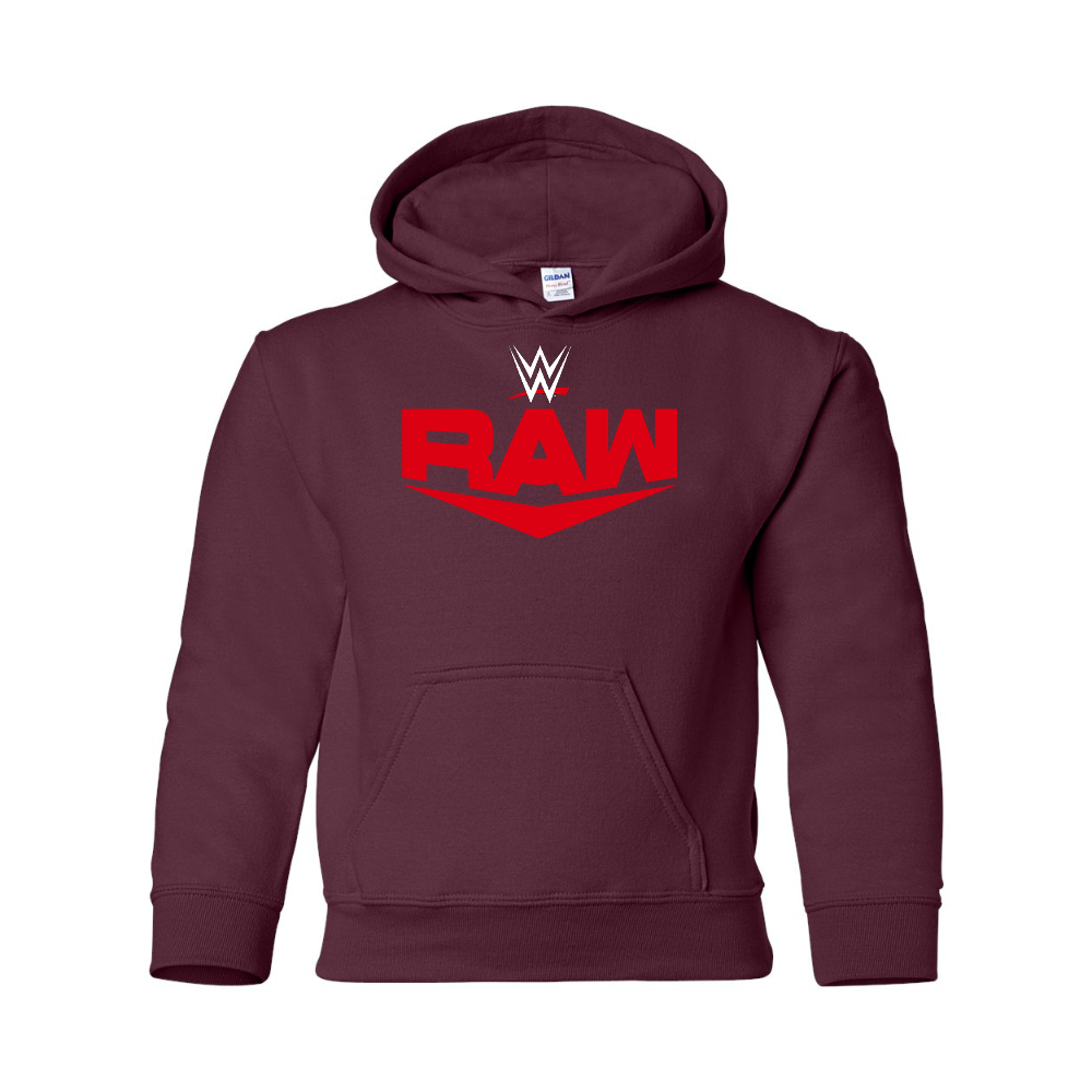 Youth  WWE Raw   Gildan Heavy Blend  Hooded Sweatshirt