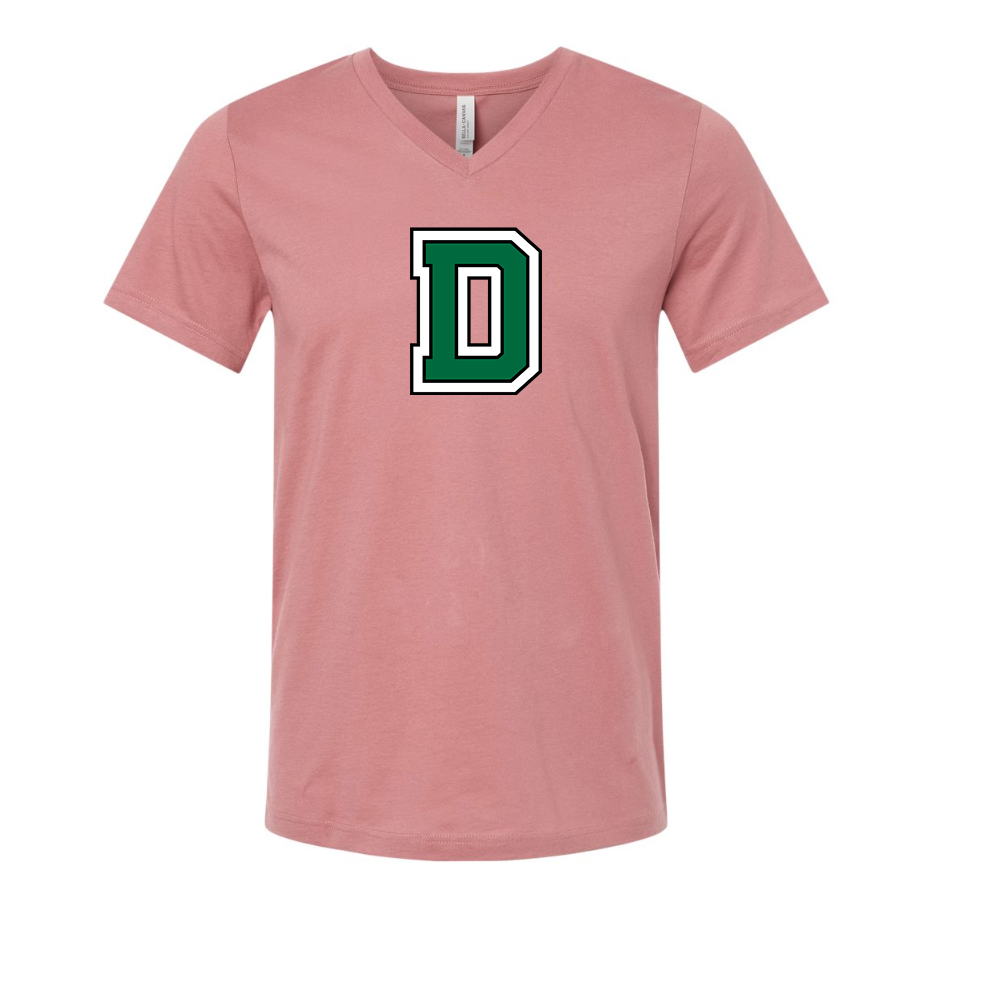 Dartmouth Big Green BELLA  CANVAS - Jersey V-Neck T-Shirt