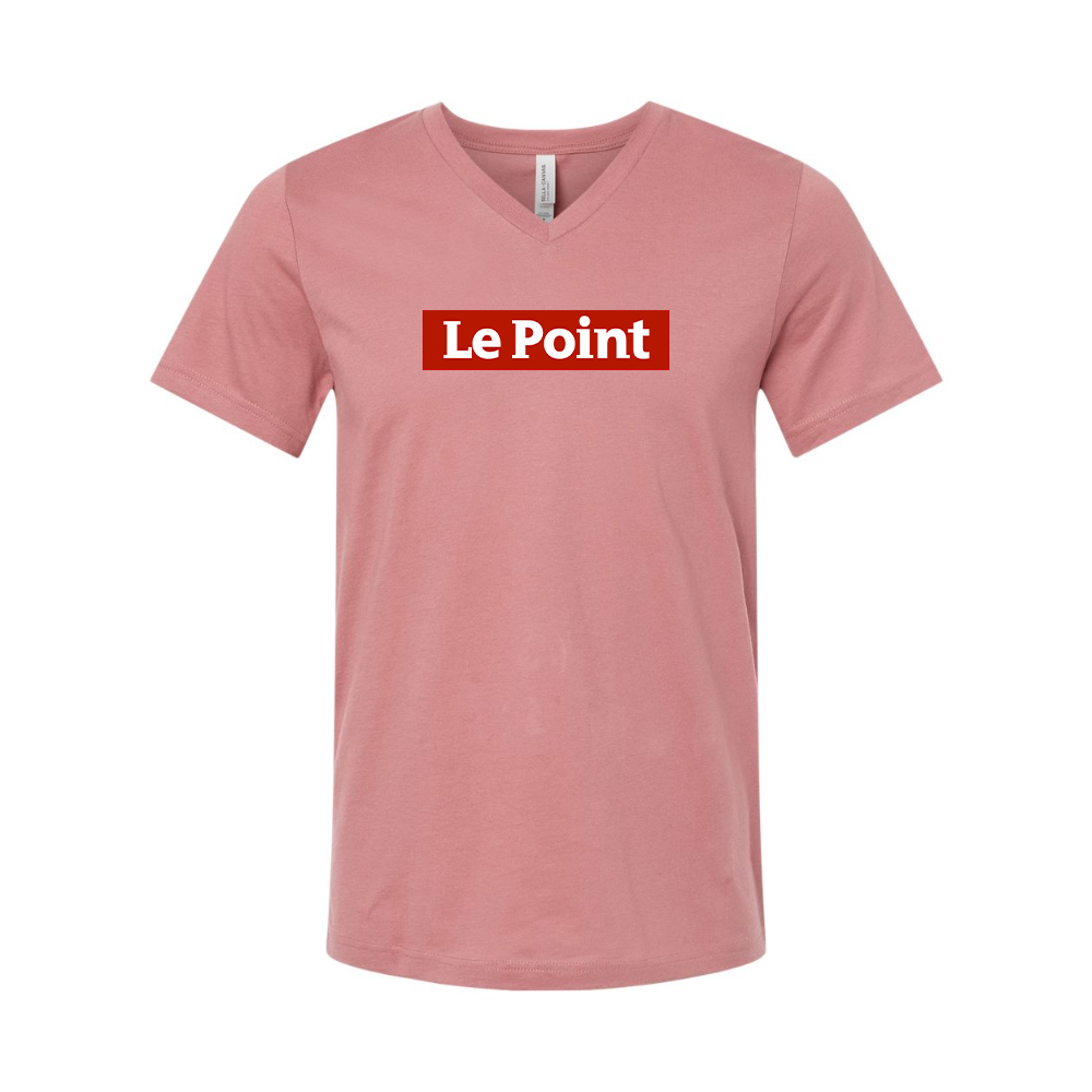 Le Point BELLA  CANVAS - Jersey V-Neck T-Shirt