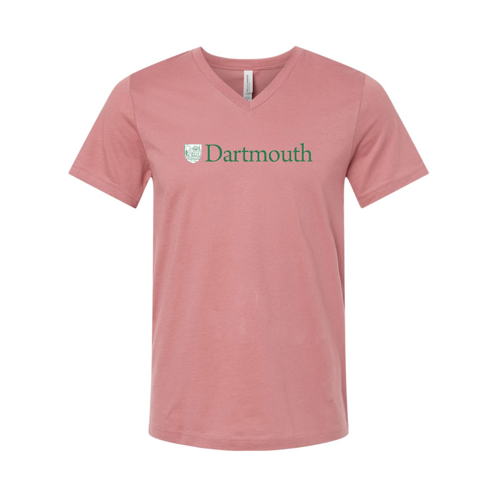 Dartmouth College BELLA  CANVAS - Jersey V-Neck T-Shirt