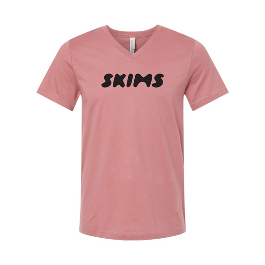 Skims BELLA  CANVAS - Jersey V-Neck T-Shirt