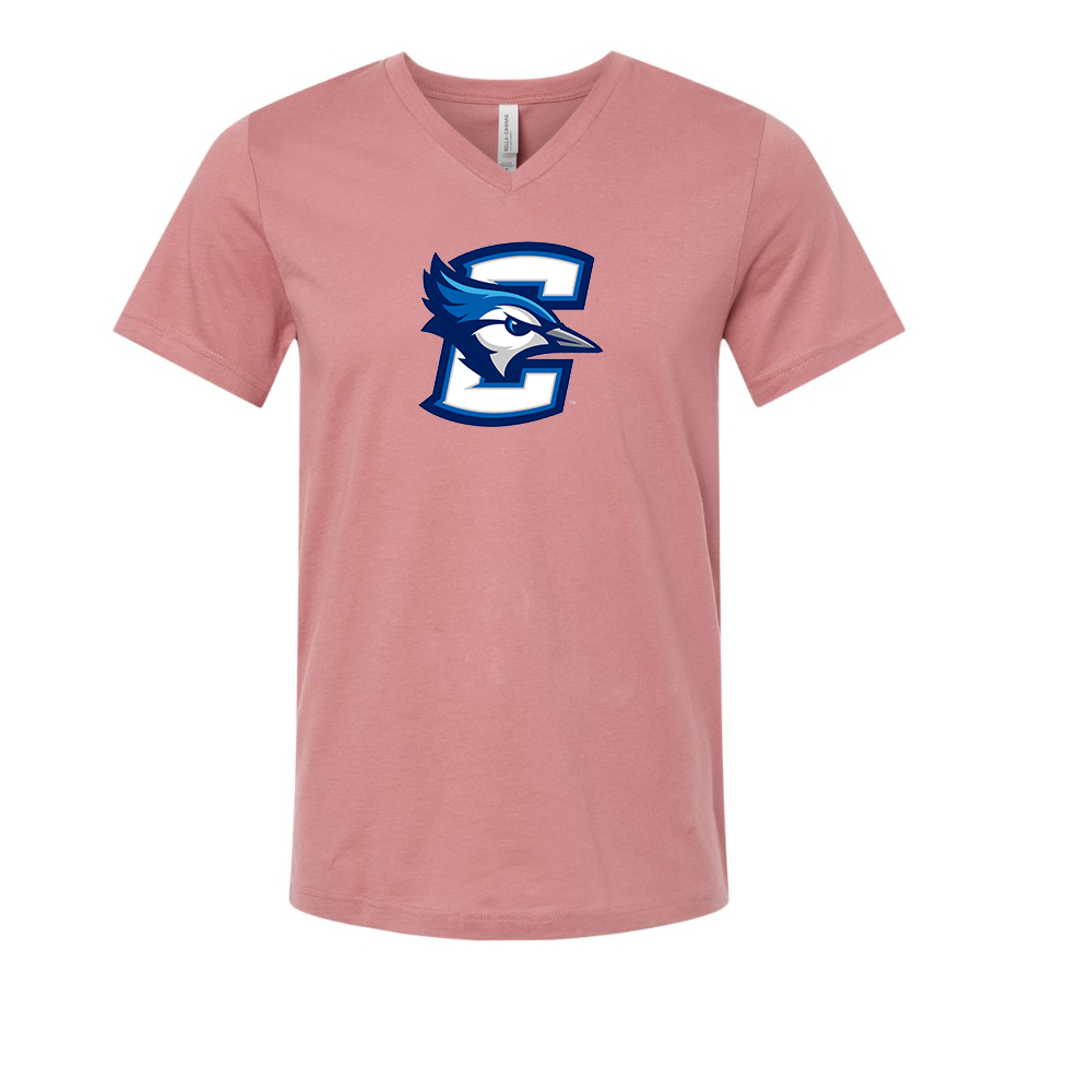 Creighton Bluejays BELLA  CANVAS - Jersey V-Neck T-Shirt