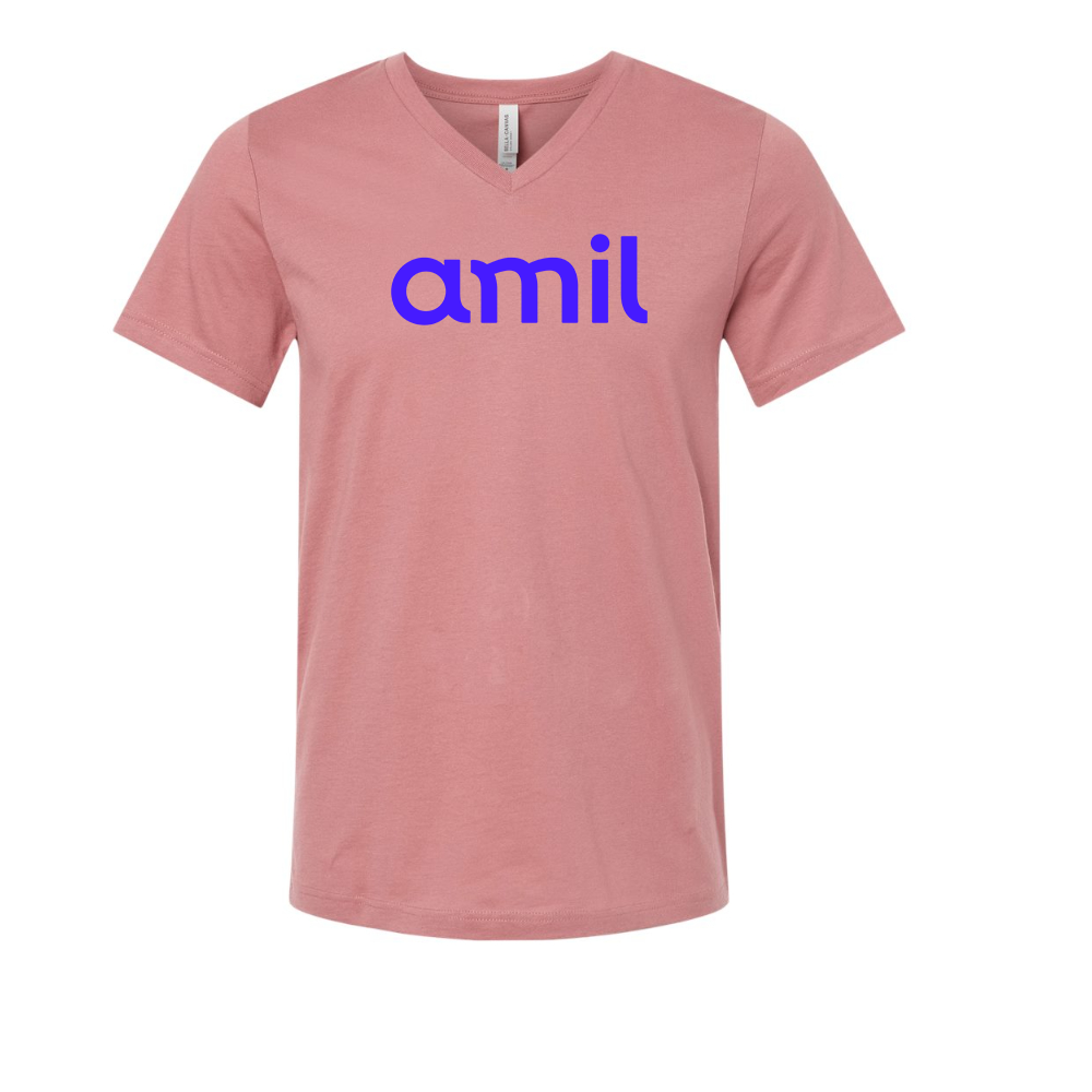 Amil  BELLA  CANVAS - Jersey V-Neck T-Shirt