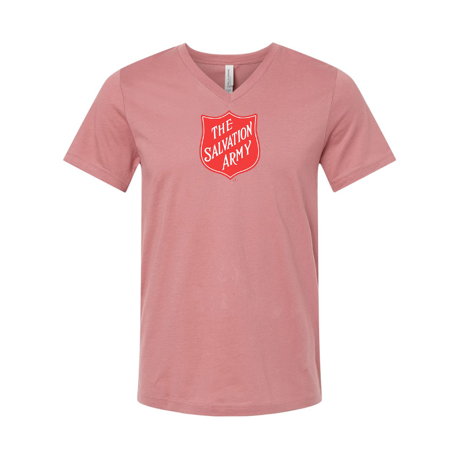 The Salvation Army BELLA  CANVAS - Jersey V-Neck T-Shirt