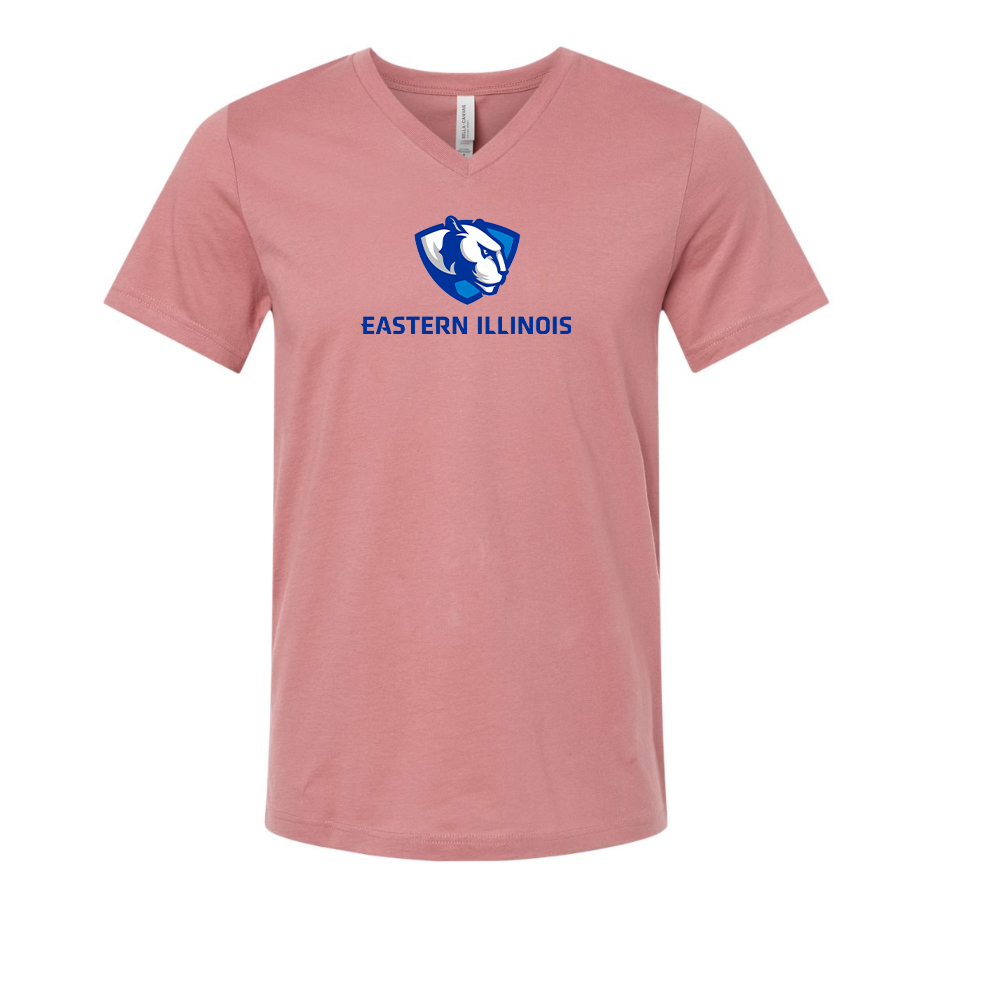 Eastern Illinois Panthers BELLA  CANVAS - Jersey V-Neck T-Shirt