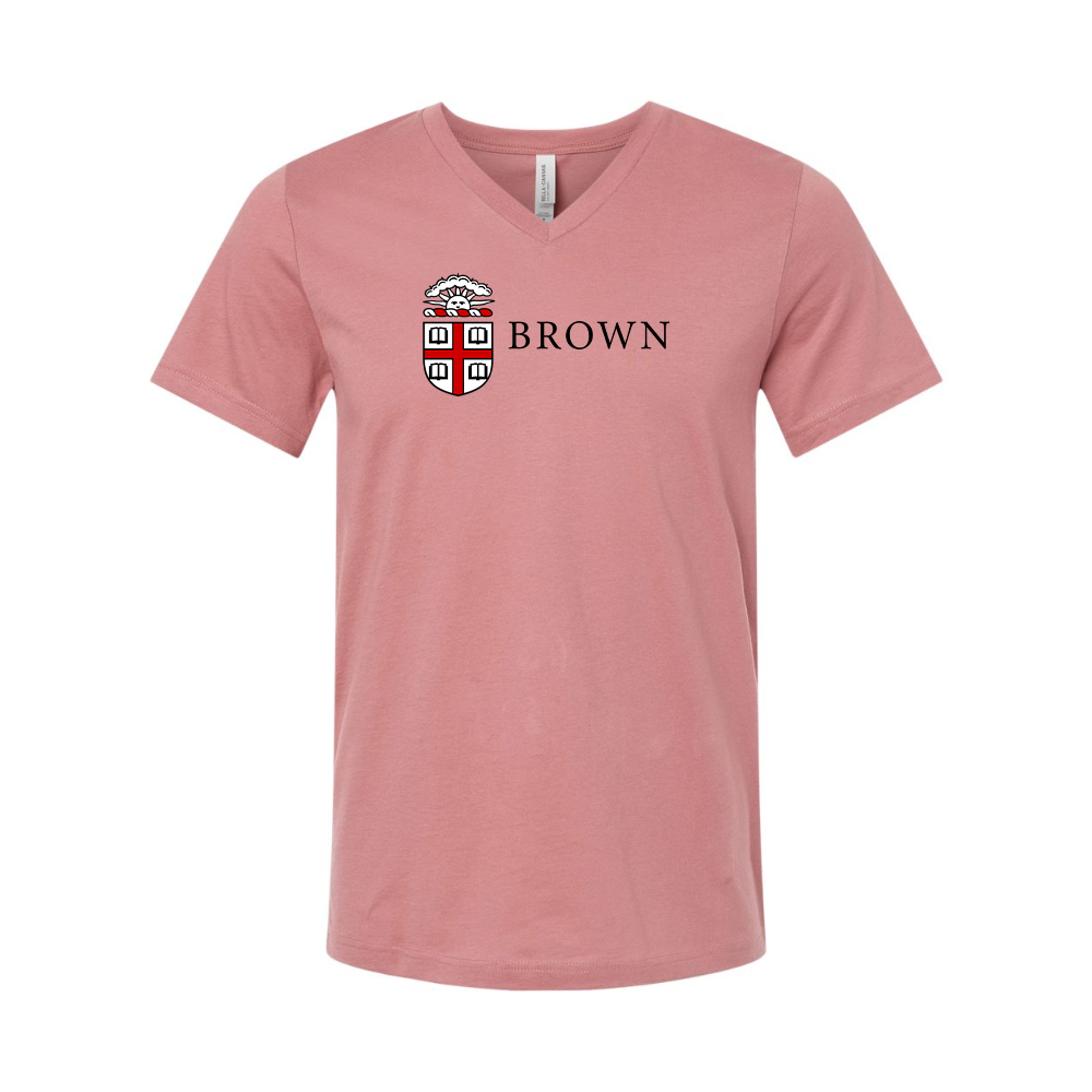 Brown University  BELLA  CANVAS - Jersey V-Neck T-Shirt