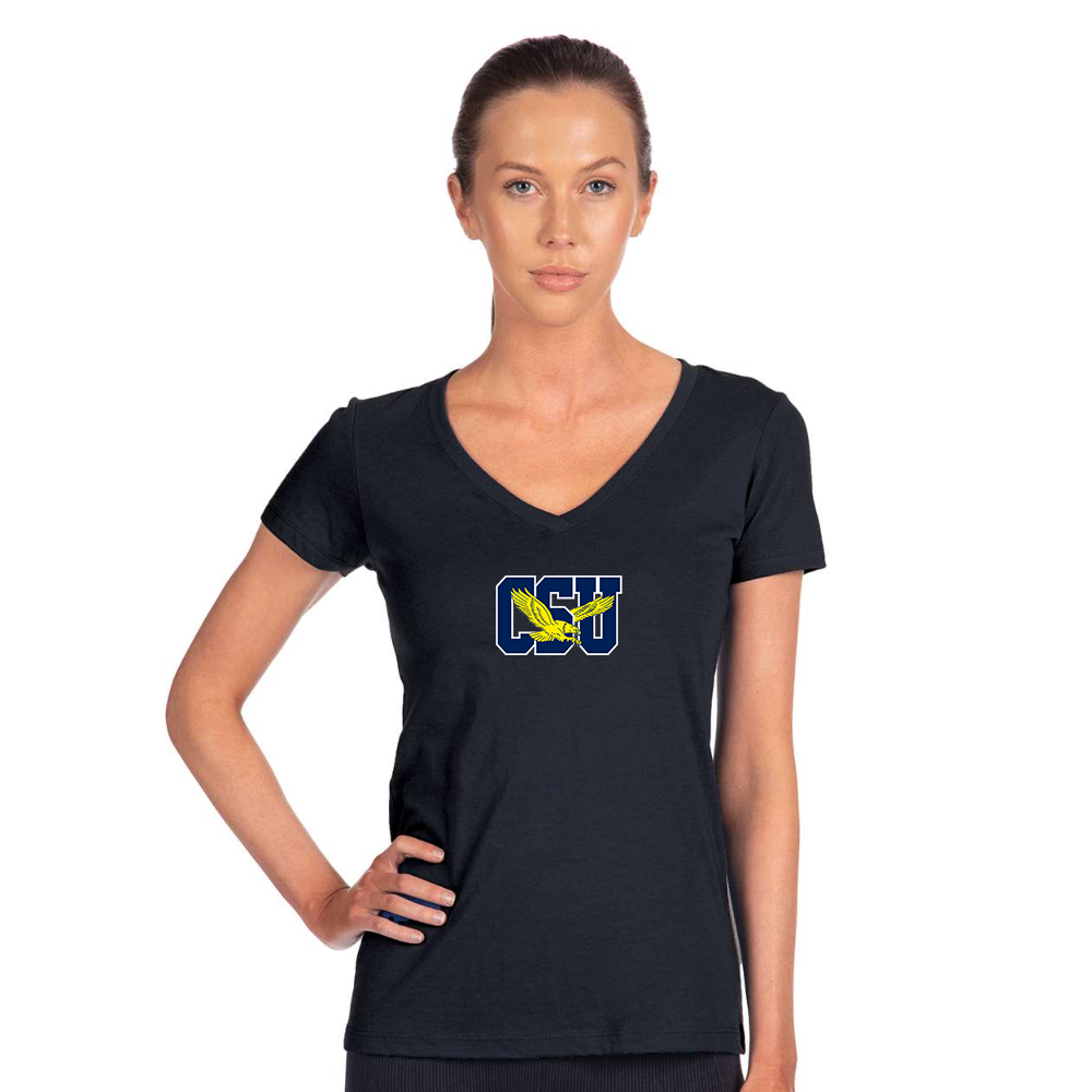 Women's   Coppin State Eagles  Next Level V-Neck T-Shirt