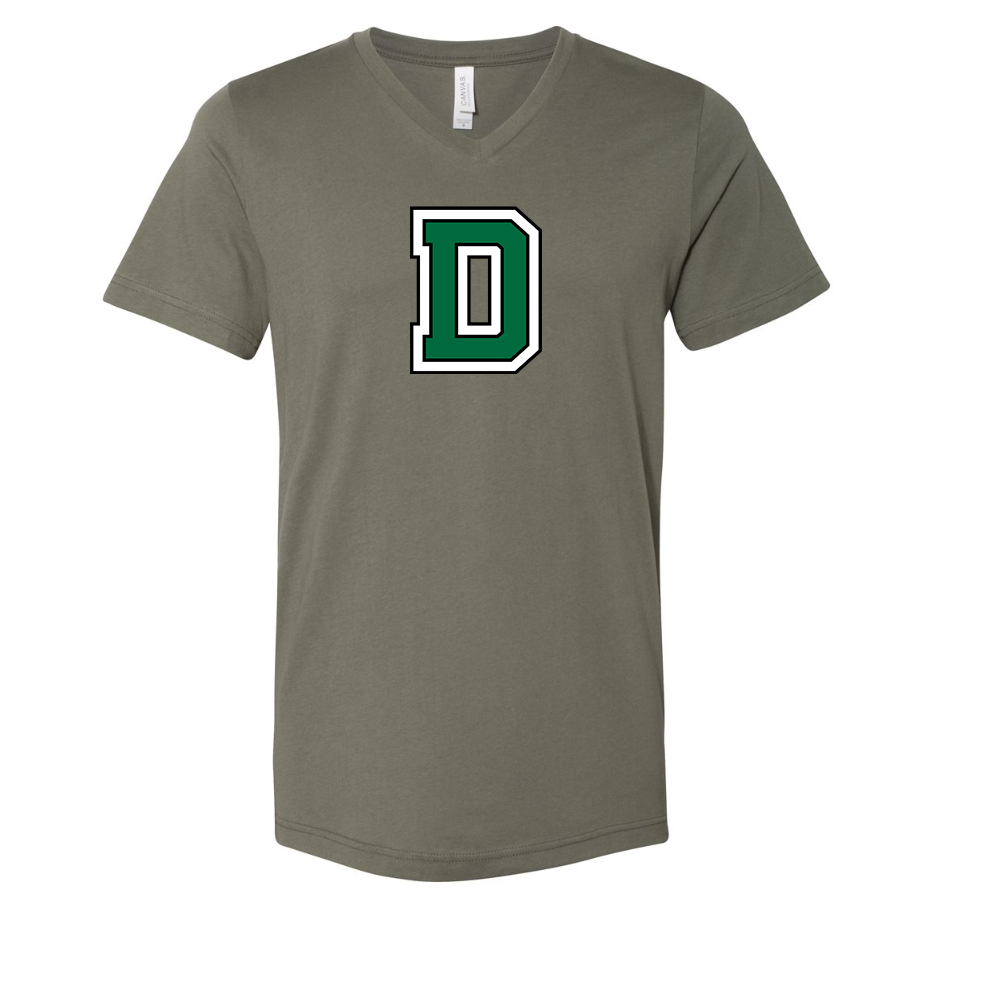 Dartmouth Big Green BELLA  CANVAS - Jersey V-Neck T-Shirt