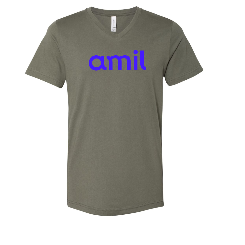 Amil  BELLA  CANVAS - Jersey V-Neck T-Shirt