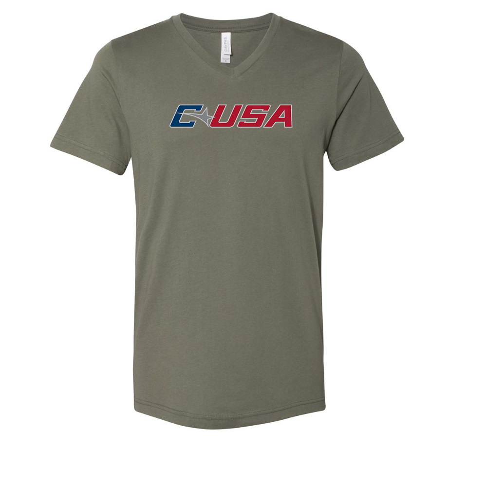 Conference USAl BELLA  CANVAS - Jersey V-Neck T-Shirt