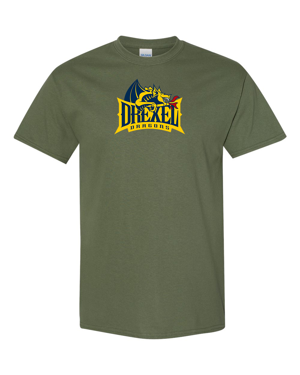 Men's Drexel Dragons Gildan Heavy Cotton T-Shirt