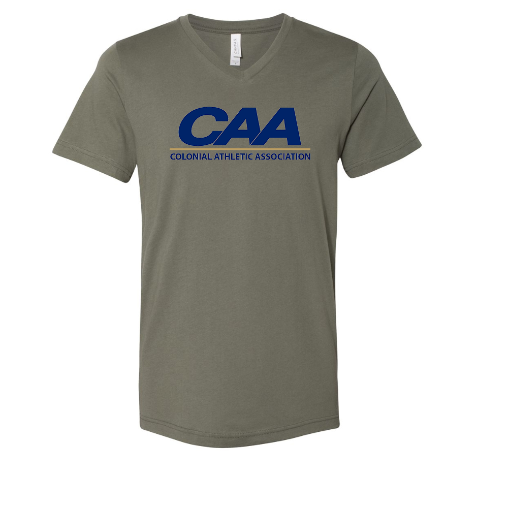 Colonial Athletic Association BELLA  CANVAS - Jersey V-Neck T-Shirt