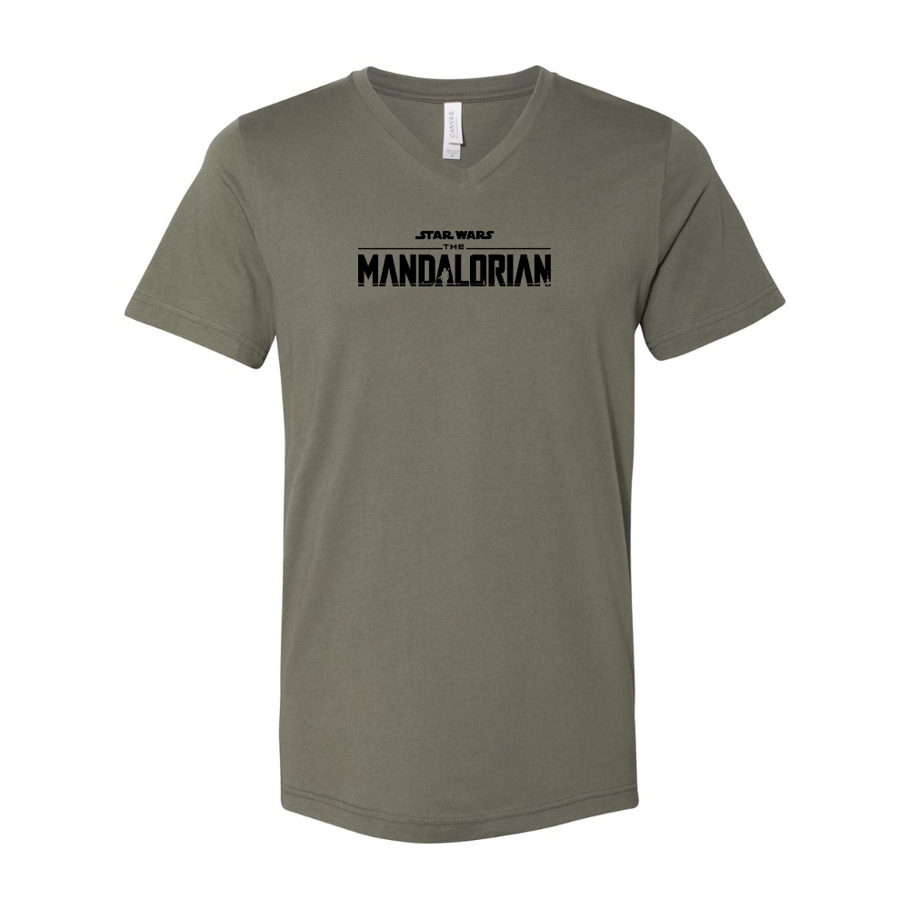 Star Wars The Mandalorian BELLA  CANVAS - Jersey V-Neck T-Shirt