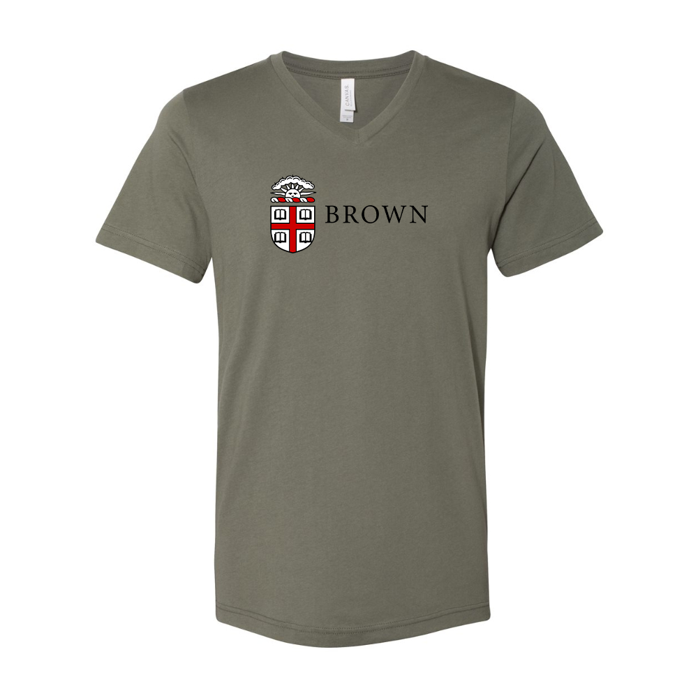 Brown University  BELLA  CANVAS - Jersey V-Neck T-Shirt