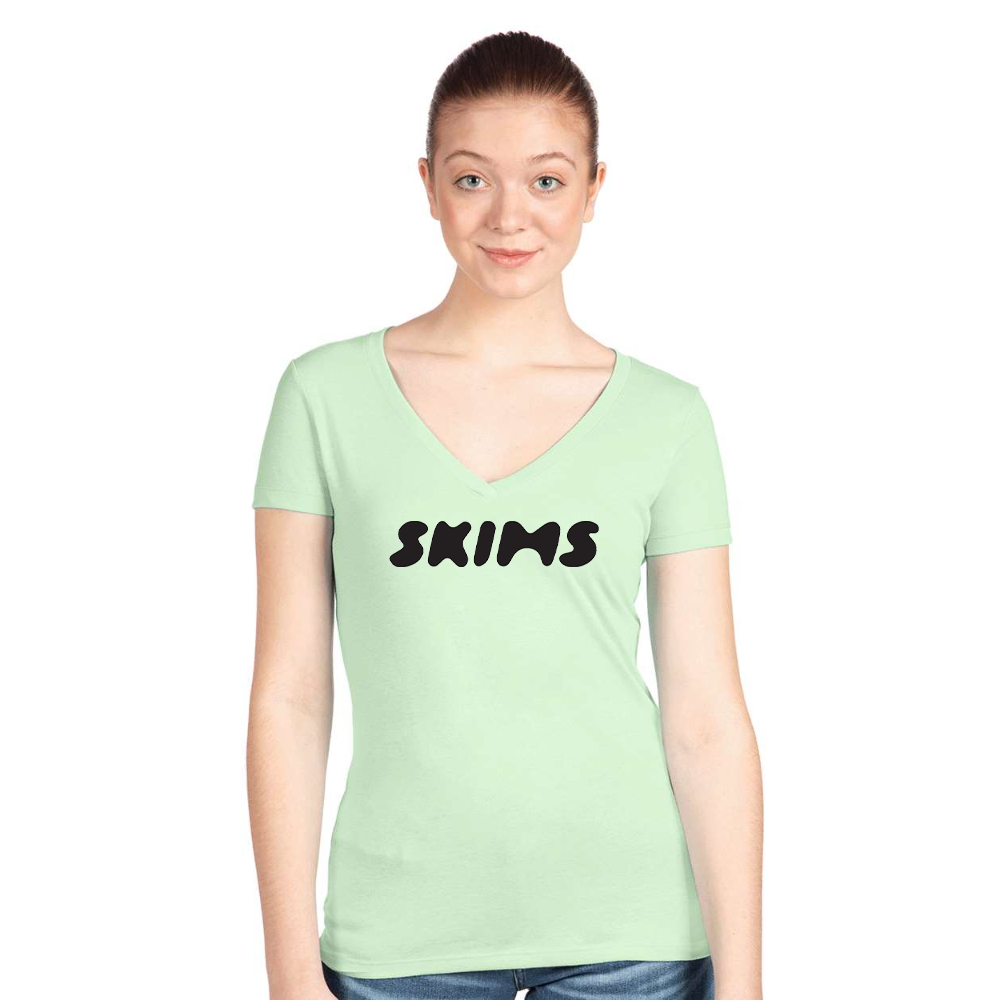 Women's Skims  Next Level V-Neck T-Shirt