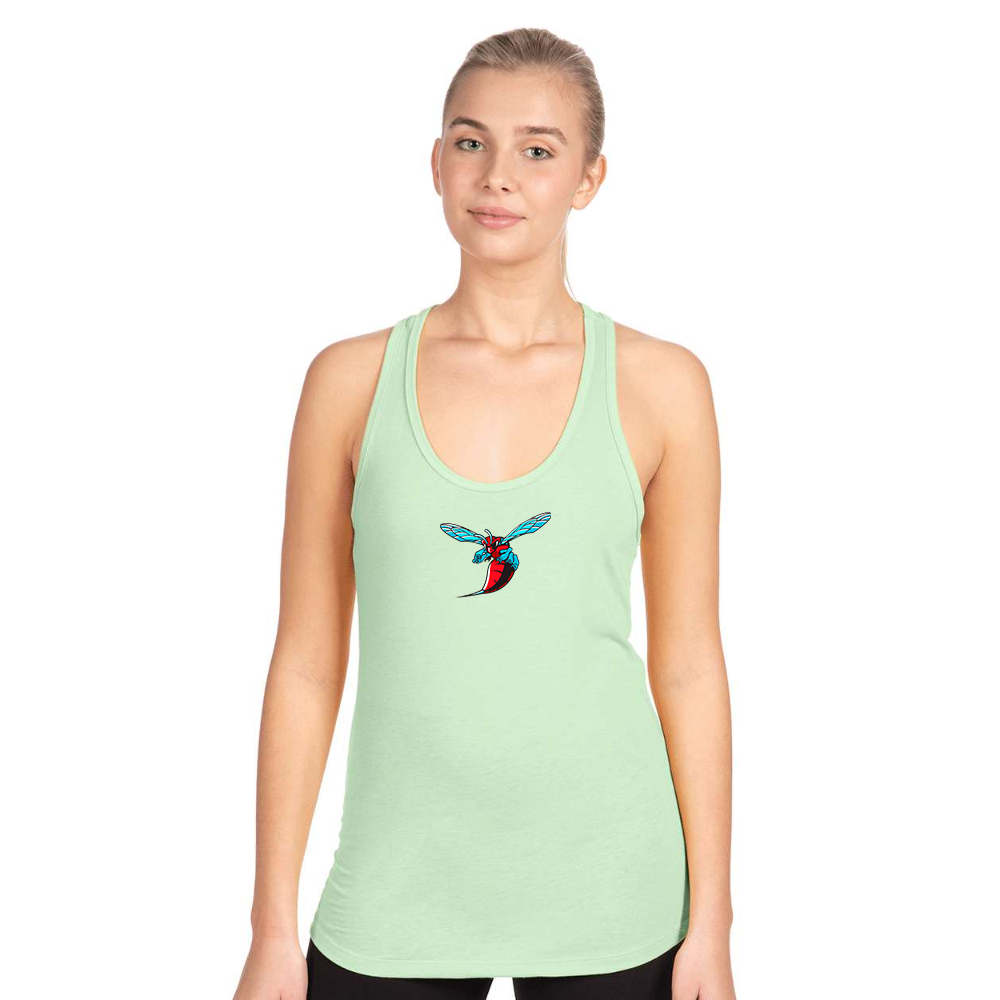 Women's  Delaware State Hornets Next Level Ideal Racerback Tank