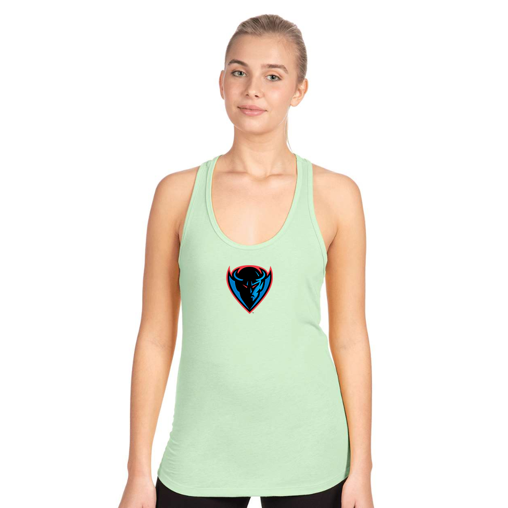 Women's  DePaul Blue Demons Next Level Ideal Racerback Tank