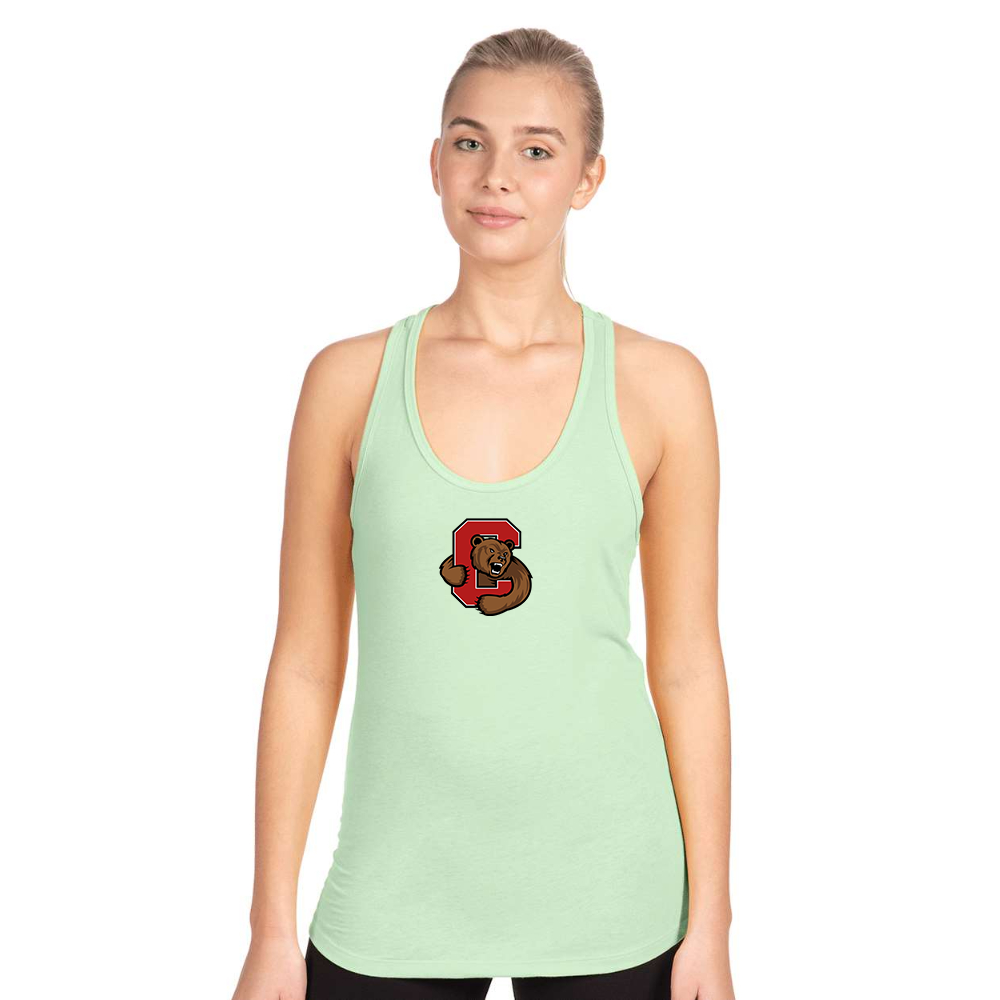 Women's  Cornell Big Red Next Level Ideal Racerback Tank