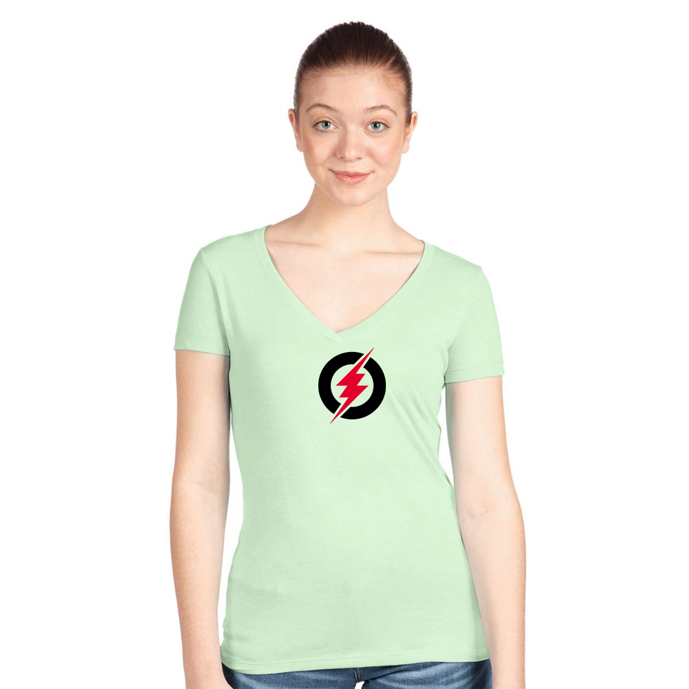 Women's Rayovac Lightning Next Level V-Neck T-Shirt