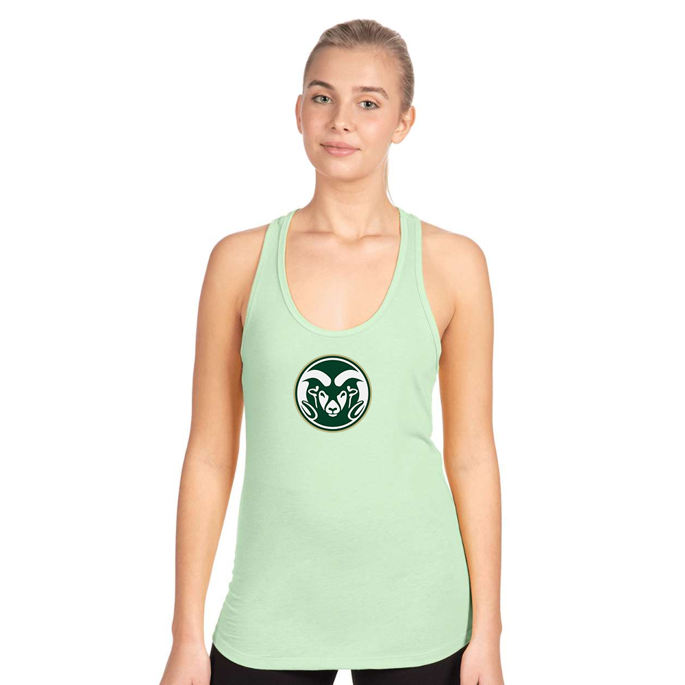 Women's Colorado State Rams  Next Level Ideal Racerback Tank
