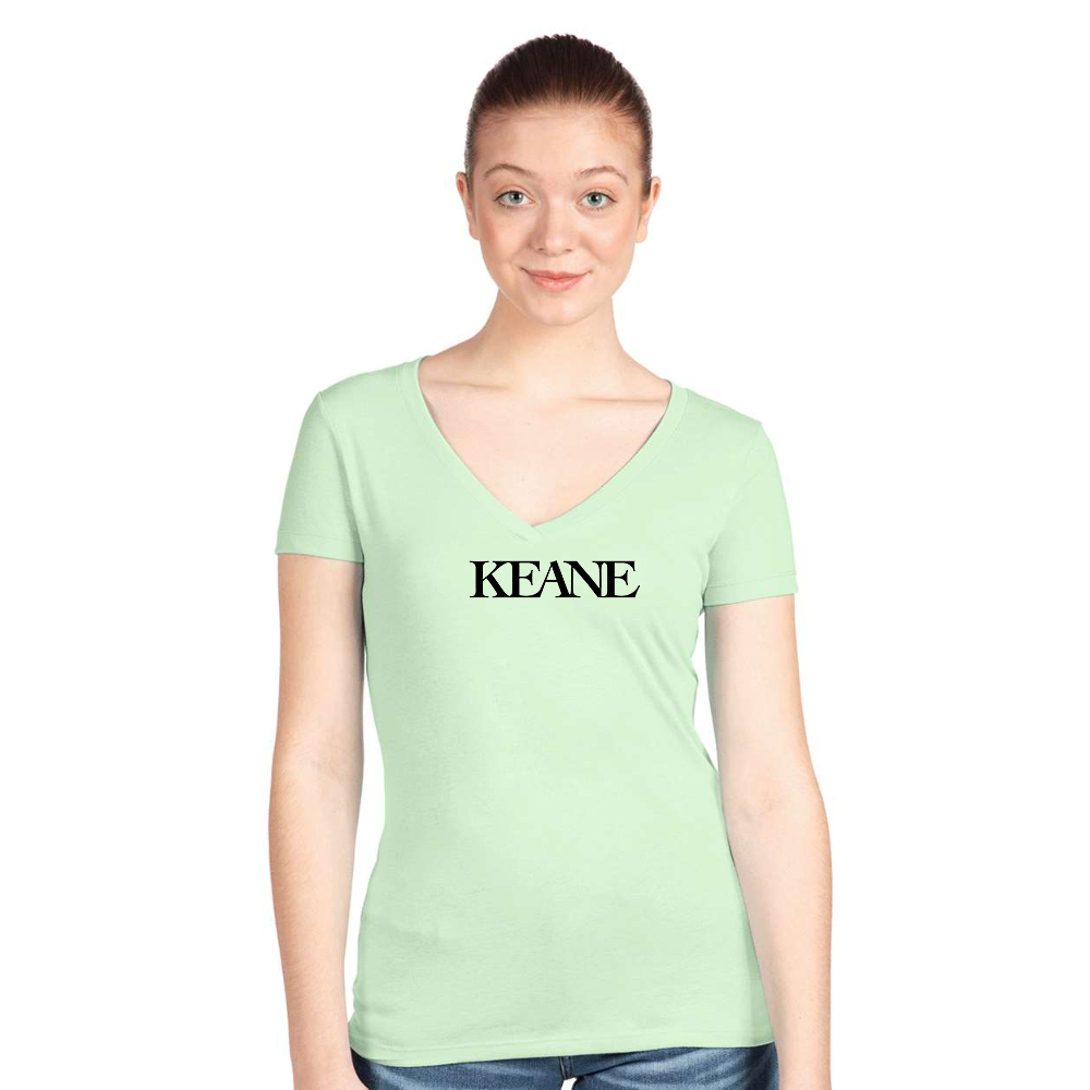 Women's Keane  Next Level V-Neck T-Shirt