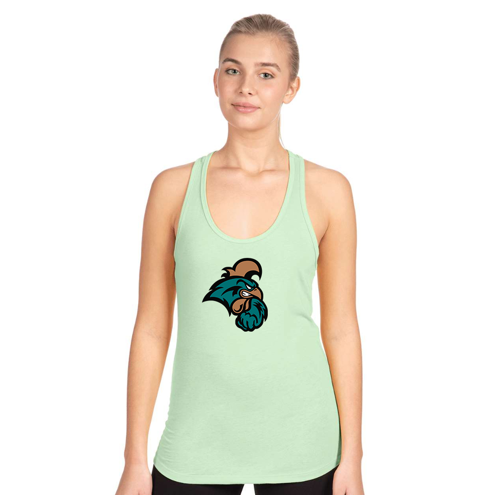 Women's Coastal Carolina Chanticleers Next Level Ideal Racerback Tank