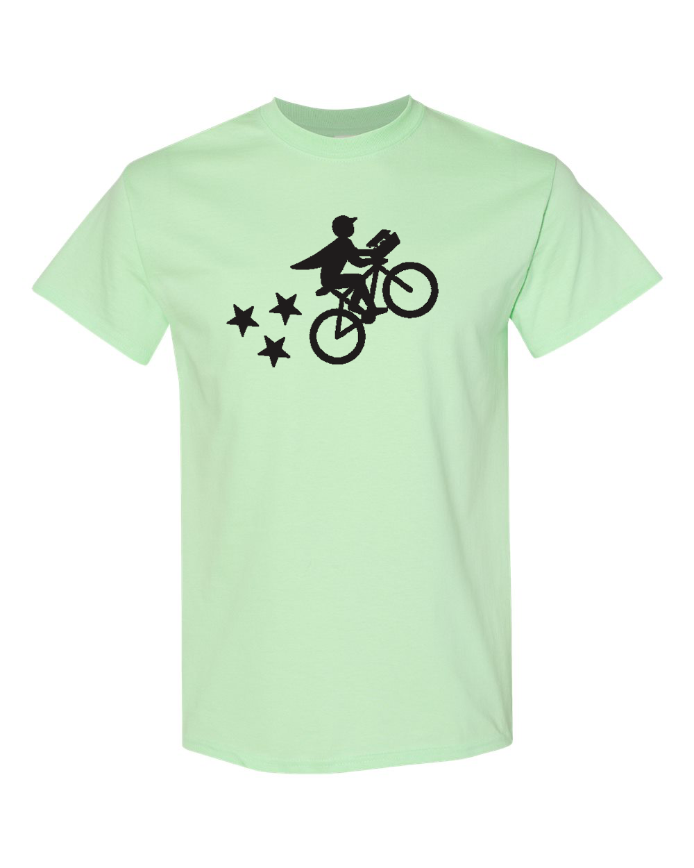 Men's Postmates Bike Gildan Heavy Cotton T-Shirt
