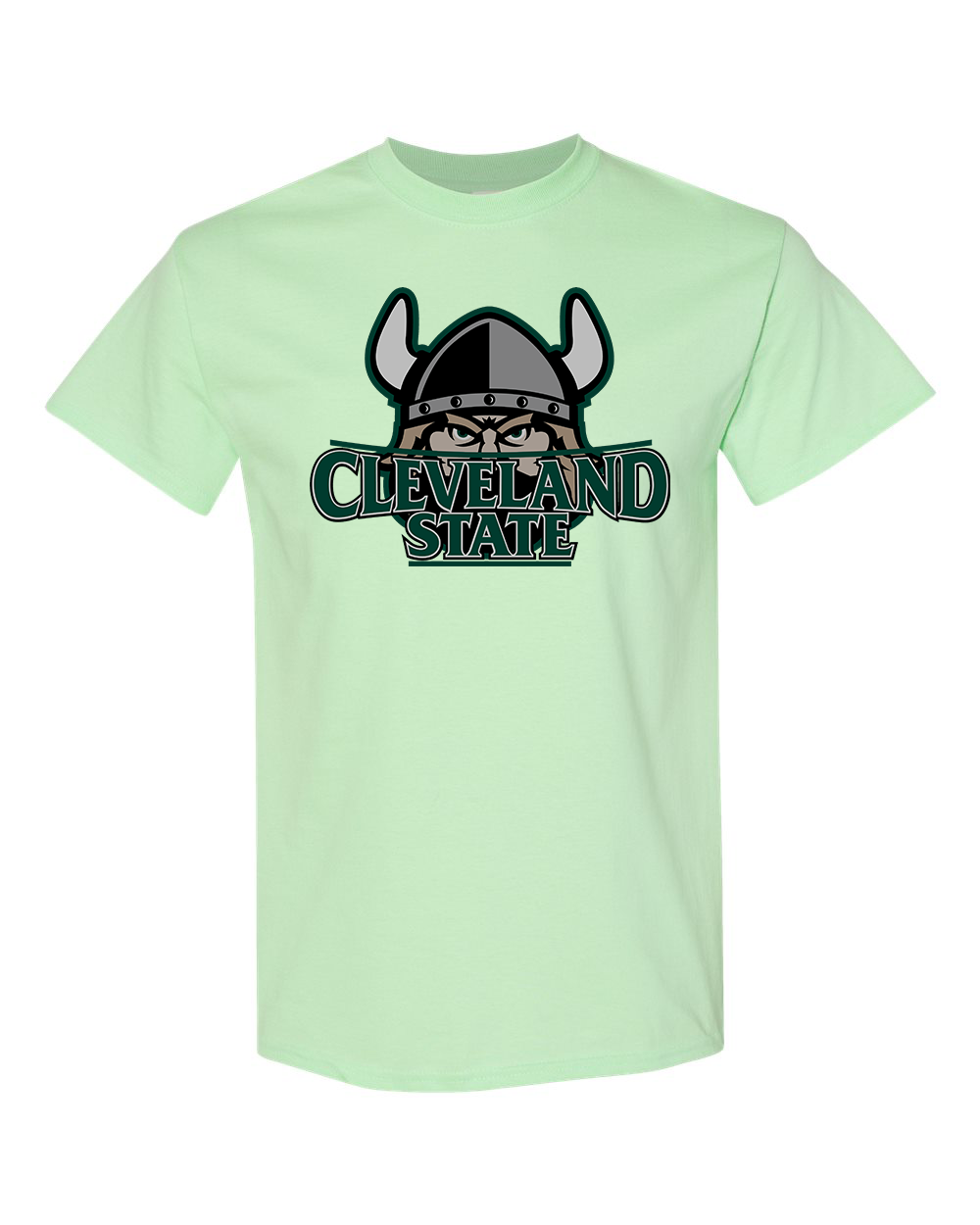 Men's Cleveland State Vikings Gildan Heavy Cotton T-Shirt