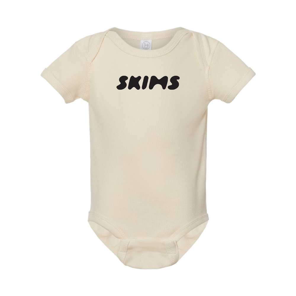 Skims  Rabbit Skins Infant Baby Rib Bodysuit