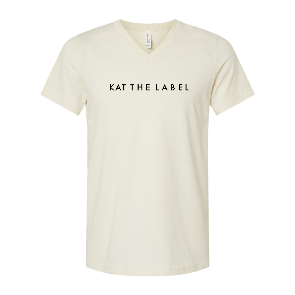 Kat The Label BELLA  CANVAS - Jersey V-Neck T-Shirt