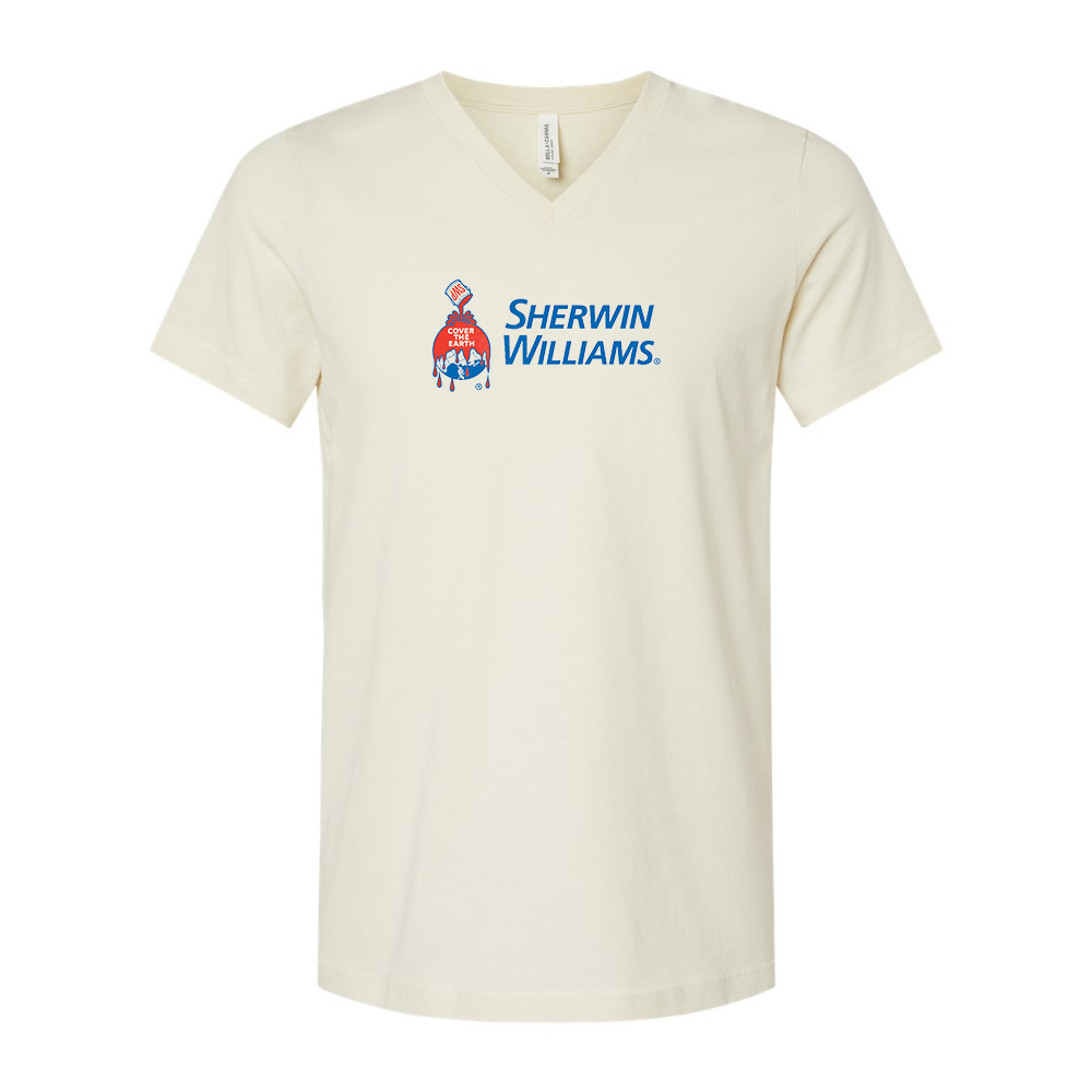 Sherwin Williams BELLA  CANVAS - Jersey V-Neck T-Shirt