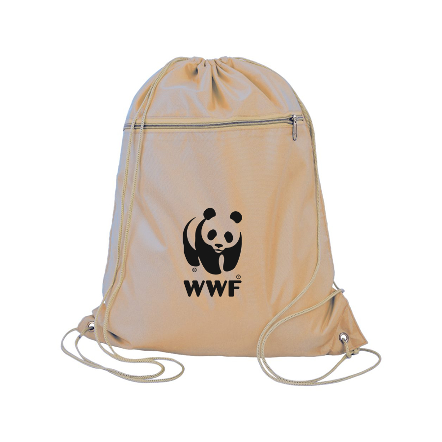 WWF Q-Tees - Polyester Cinchpack