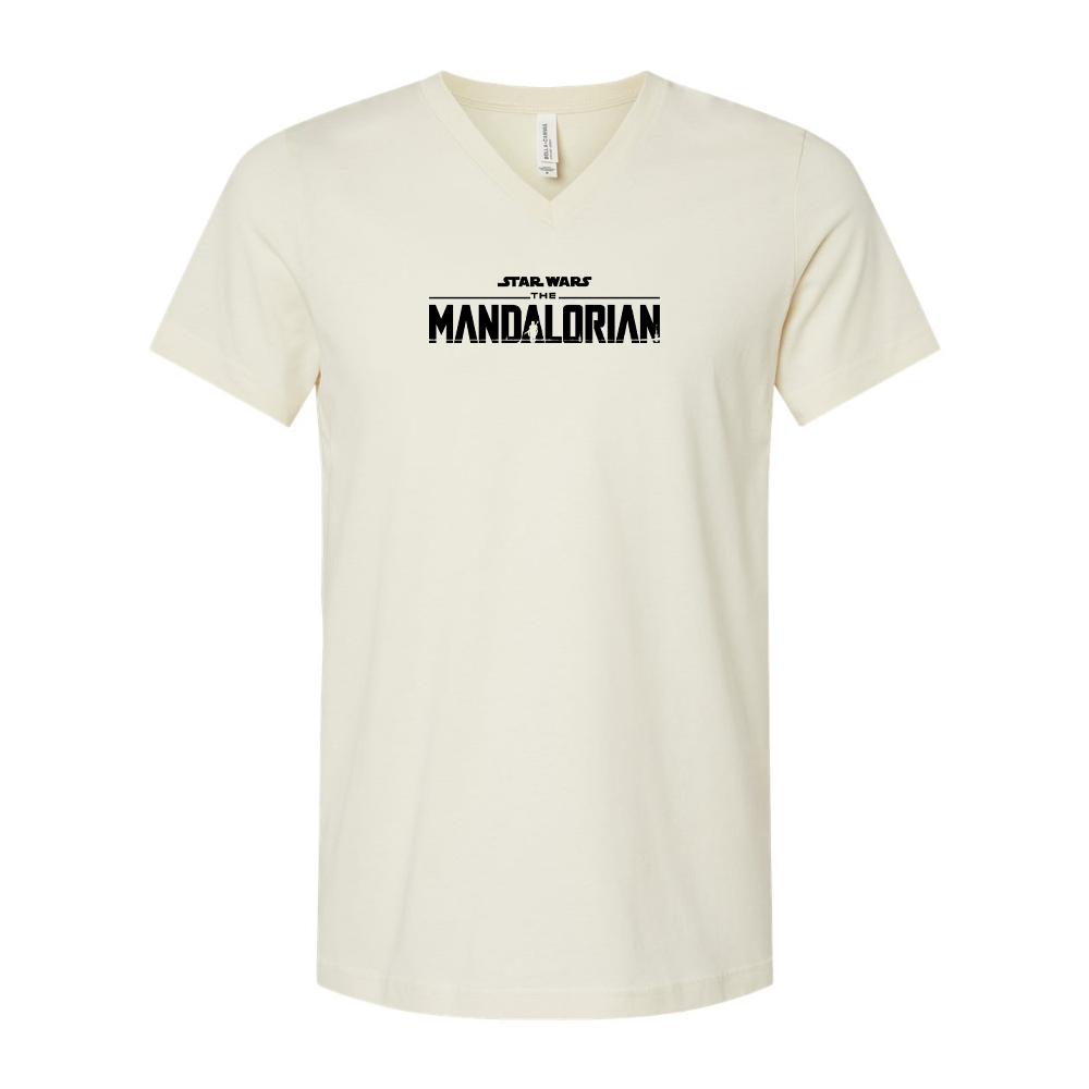 Star Wars The Mandalorian BELLA  CANVAS - Jersey V-Neck T-Shirt