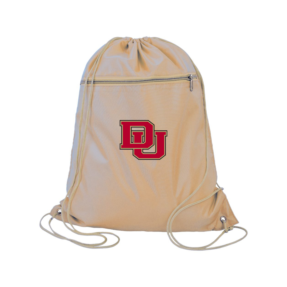 Denver Pioneers  Q-Tees - Polyester Cinchpack