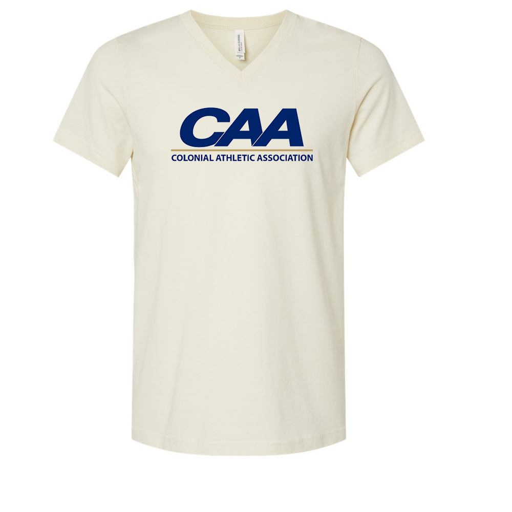Colonial Athletic Association BELLA  CANVAS - Jersey V-Neck T-Shirt