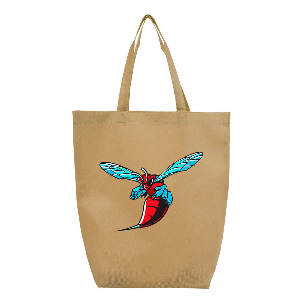 Delaware State Hornets Q-Tees Non-Woven Gusset Bottom Tote