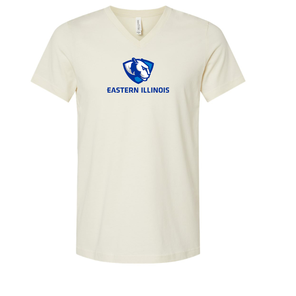 Eastern Illinois Panthers BELLA  CANVAS - Jersey V-Neck T-Shirt