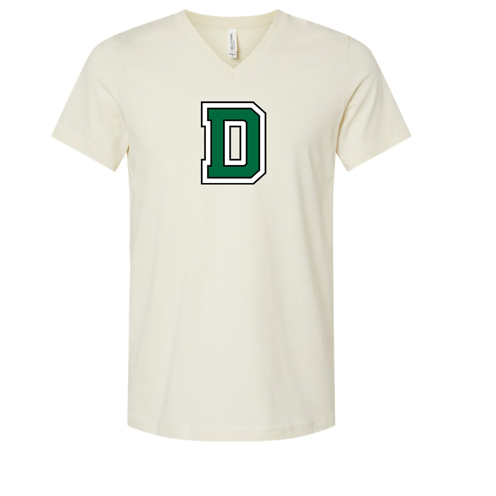 Dartmouth Big Green BELLA  CANVAS - Jersey V-Neck T-Shirt