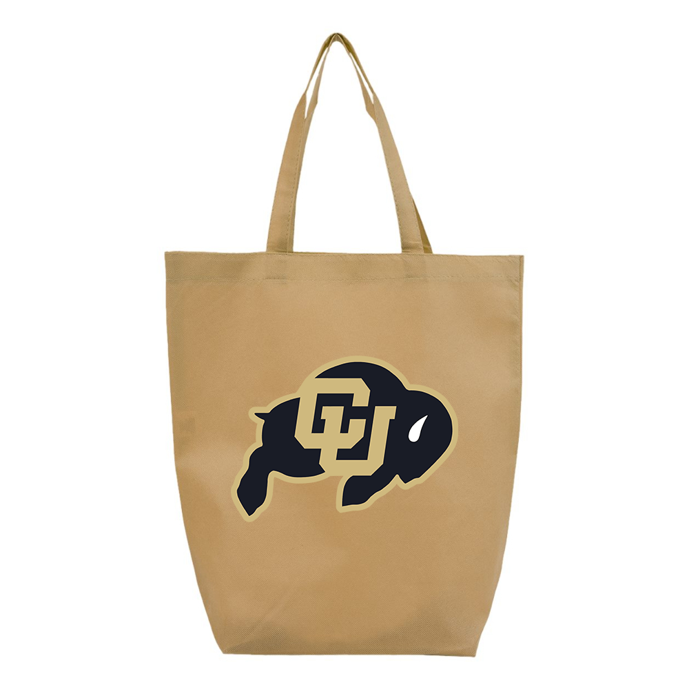 Colorado Buffaloes Q-Tees Non-Woven Gusset Bottom Tote