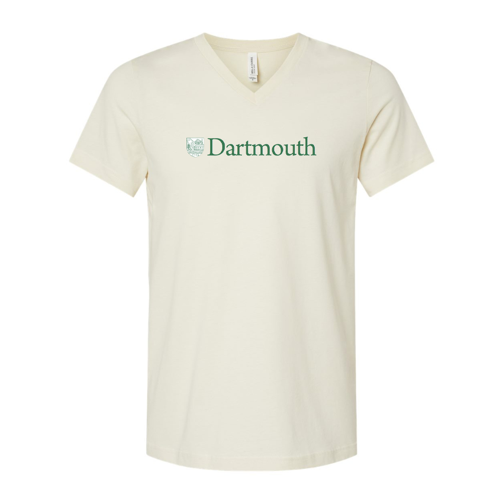 Dartmouth College BELLA  CANVAS - Jersey V-Neck T-Shirt