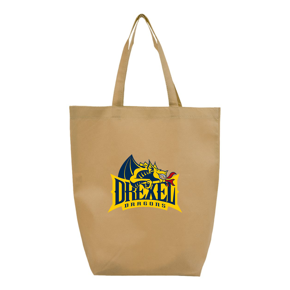 Drexel Dragons Q-Tees Non-Woven Gusset Bottom Tote