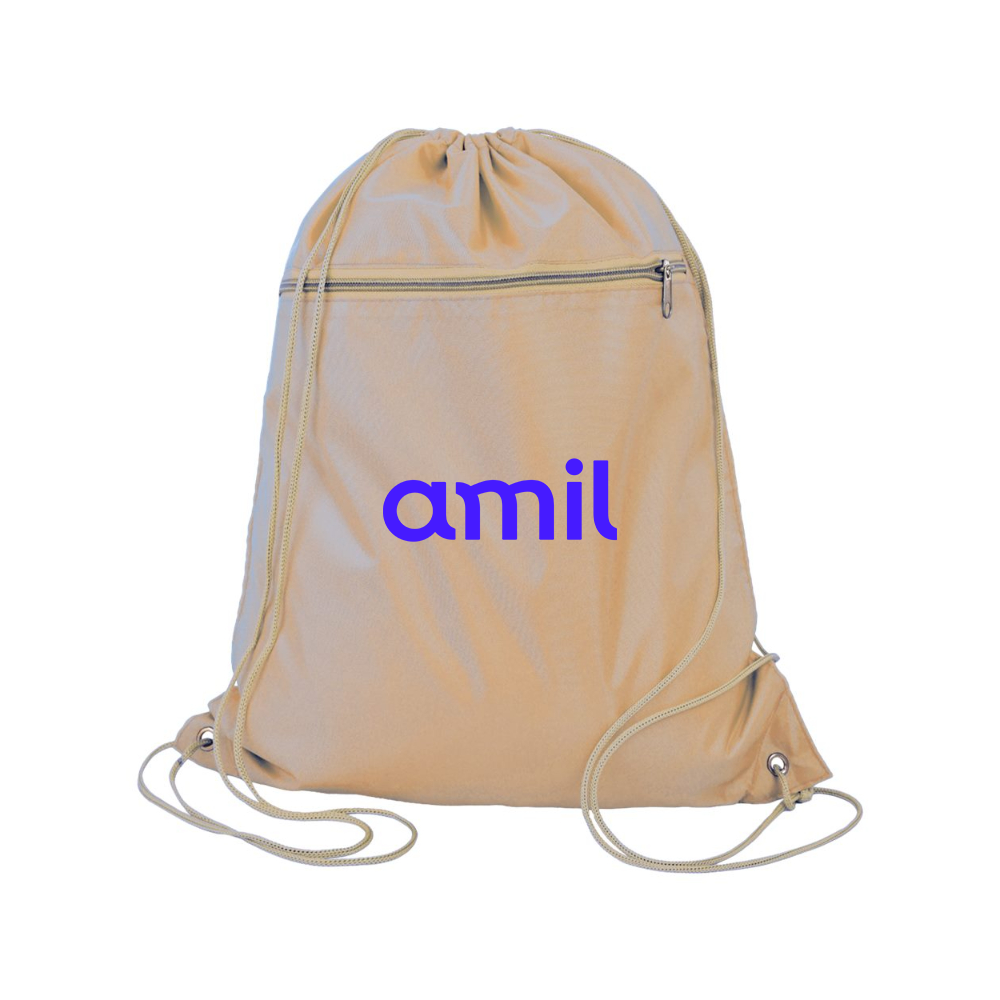 Amil  Q-Tees - Polyester Cinchpack