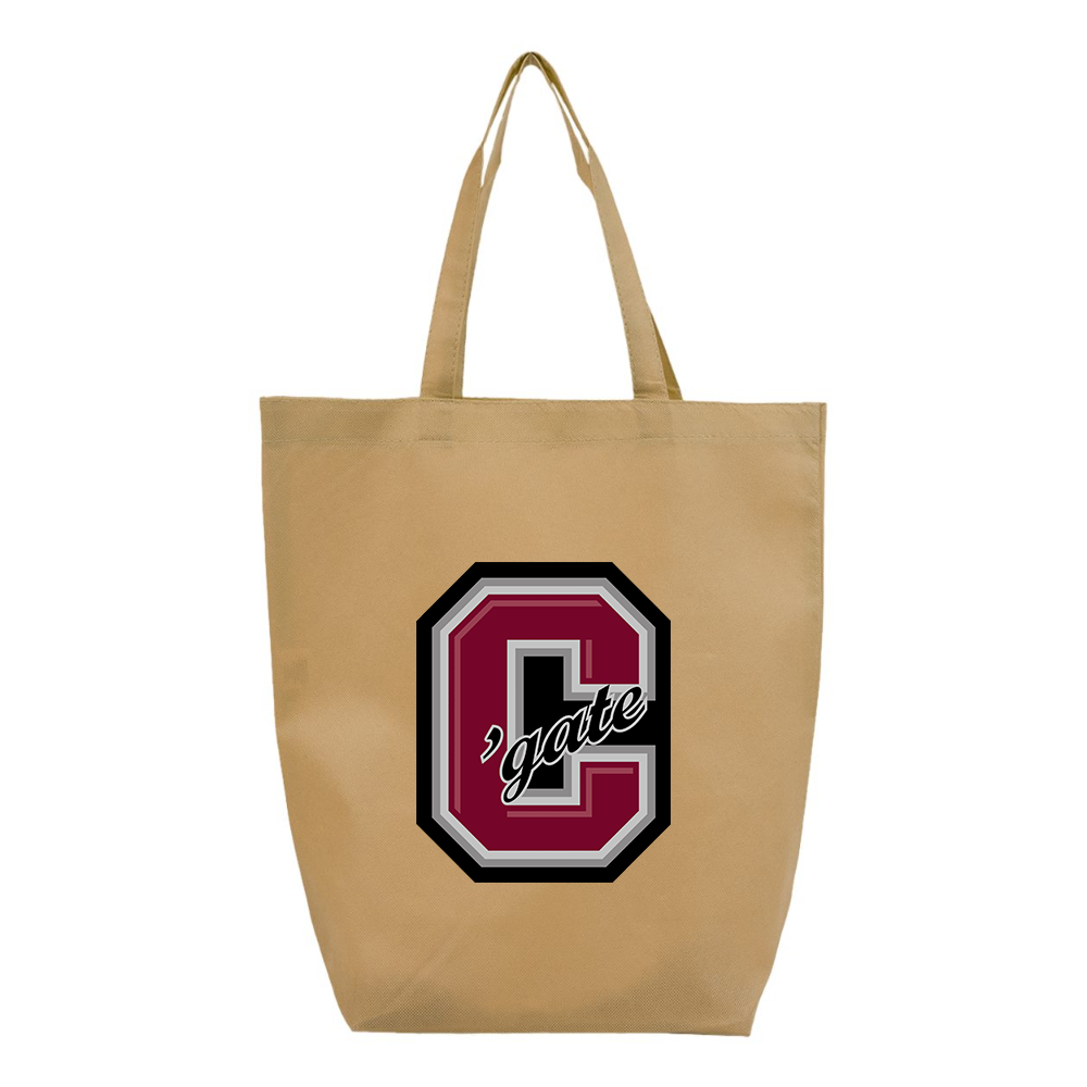 Colgate Raiders  Q-Tees Non-Woven Gusset Bottom Tote