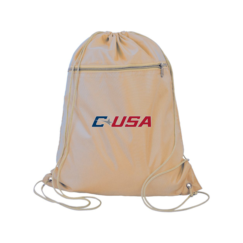 Conference USAl  Q-Tees - Polyester Cinchpack