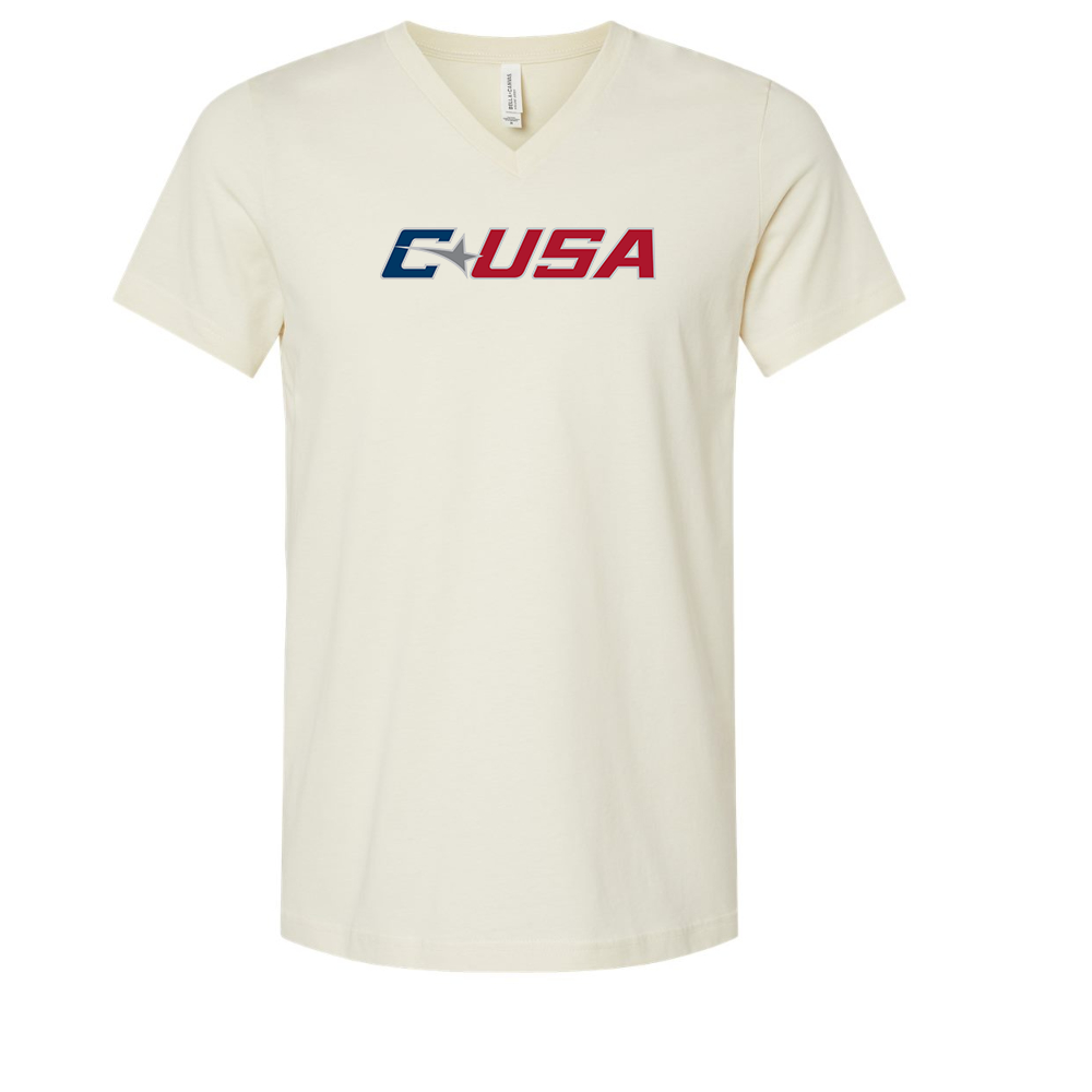 Conference USAl BELLA  CANVAS - Jersey V-Neck T-Shirt