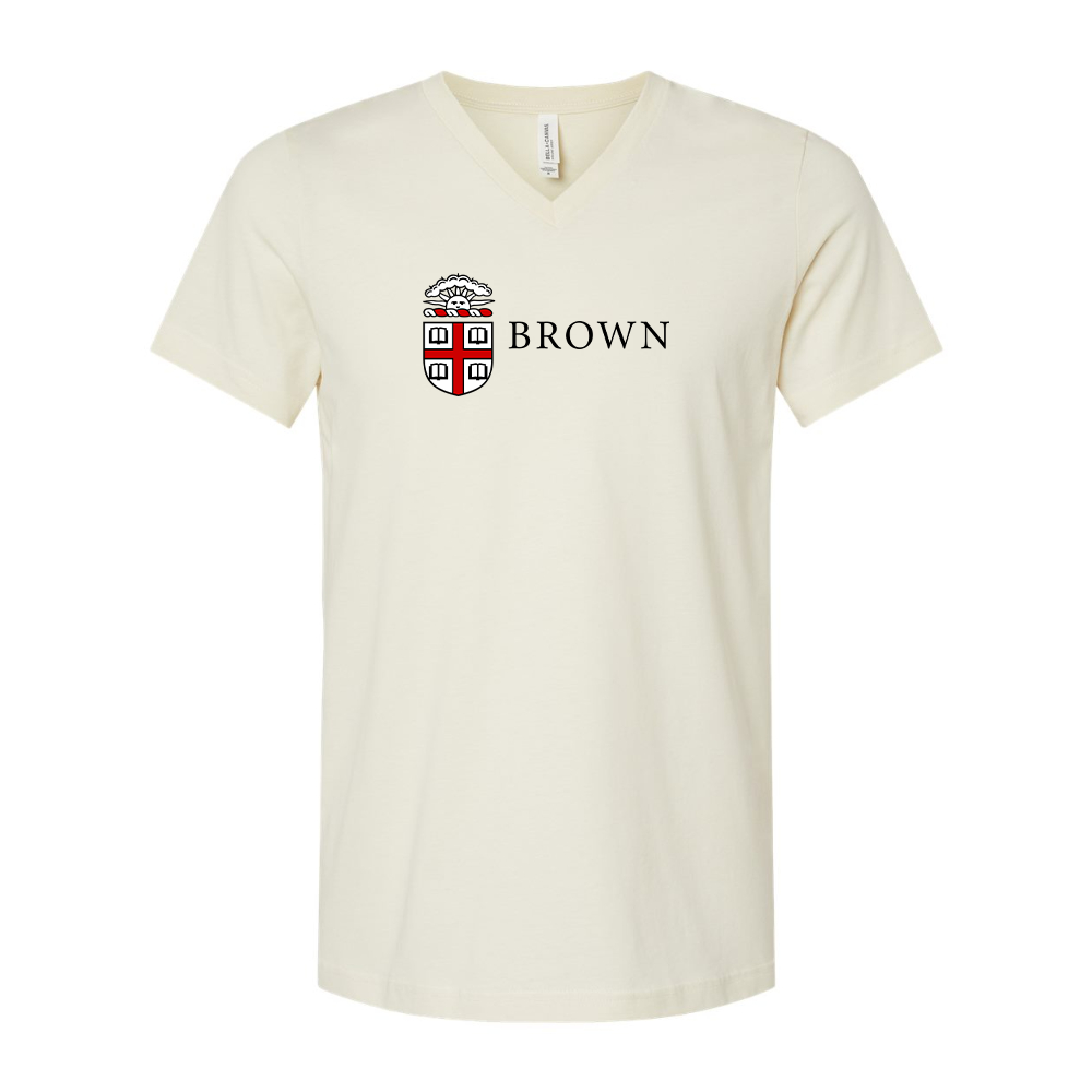 Brown University  BELLA  CANVAS - Jersey V-Neck T-Shirt