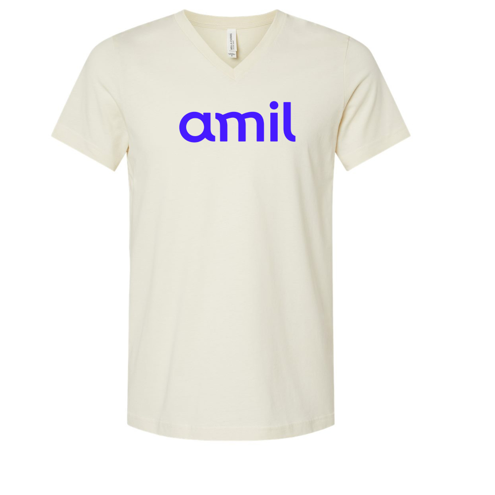 Amil  BELLA  CANVAS - Jersey V-Neck T-Shirt